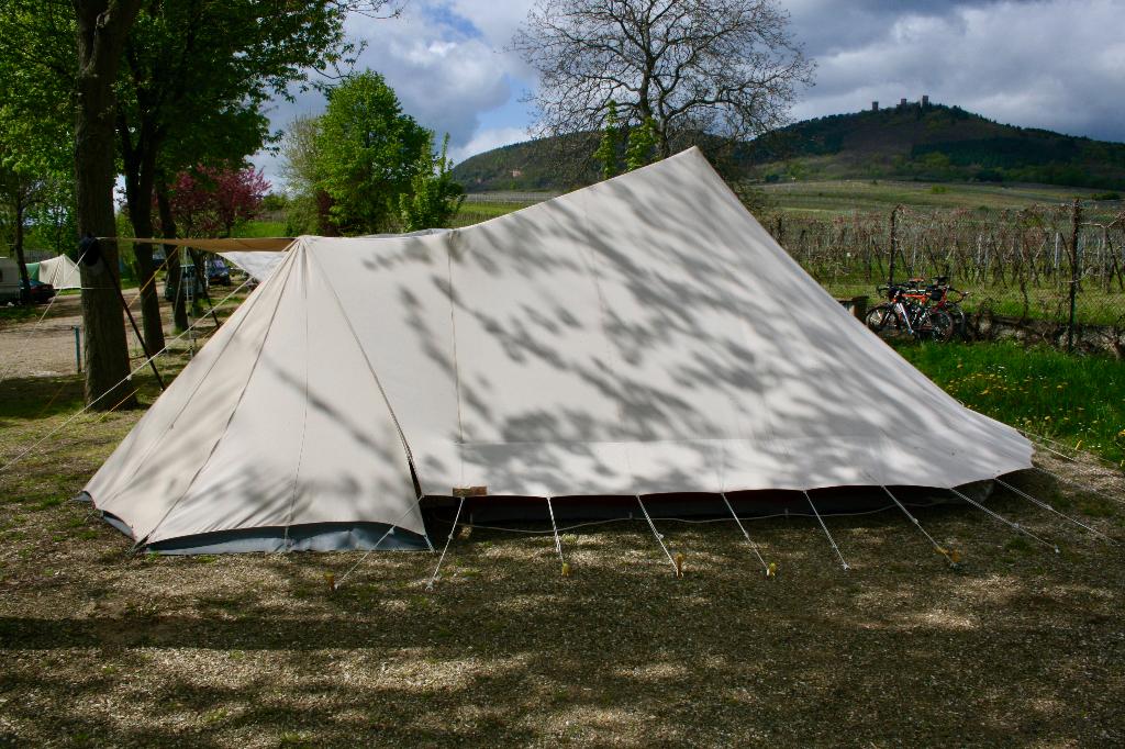De Waard Albatros tent, Caravans en Kamperen, Tenten, Ophalen, Gebruikt, Tot en met 4