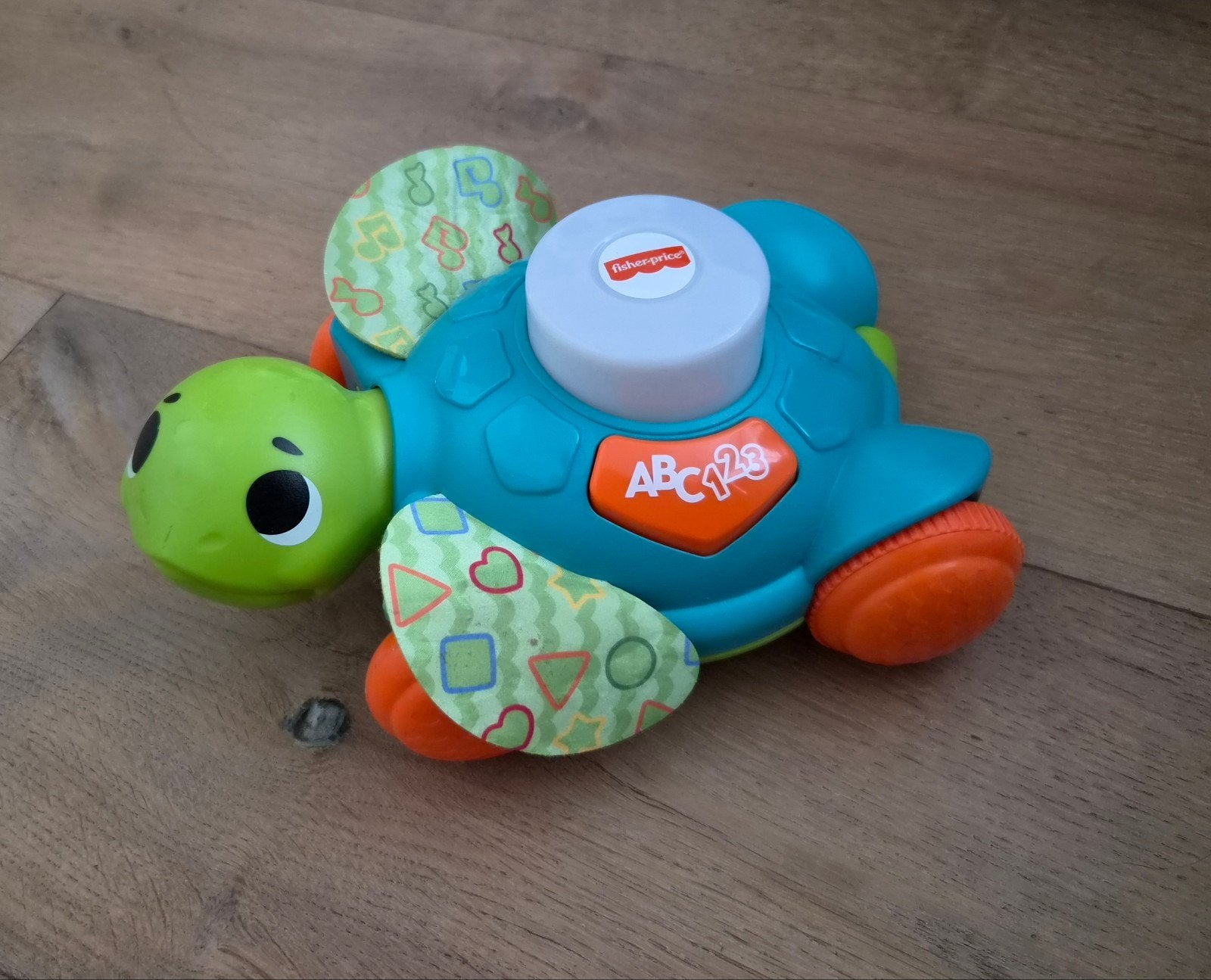 Rijdende muziekschildpad, Ophalen of Verzenden, Zo goed als nieuw, 6 maanden tot 2 jaar