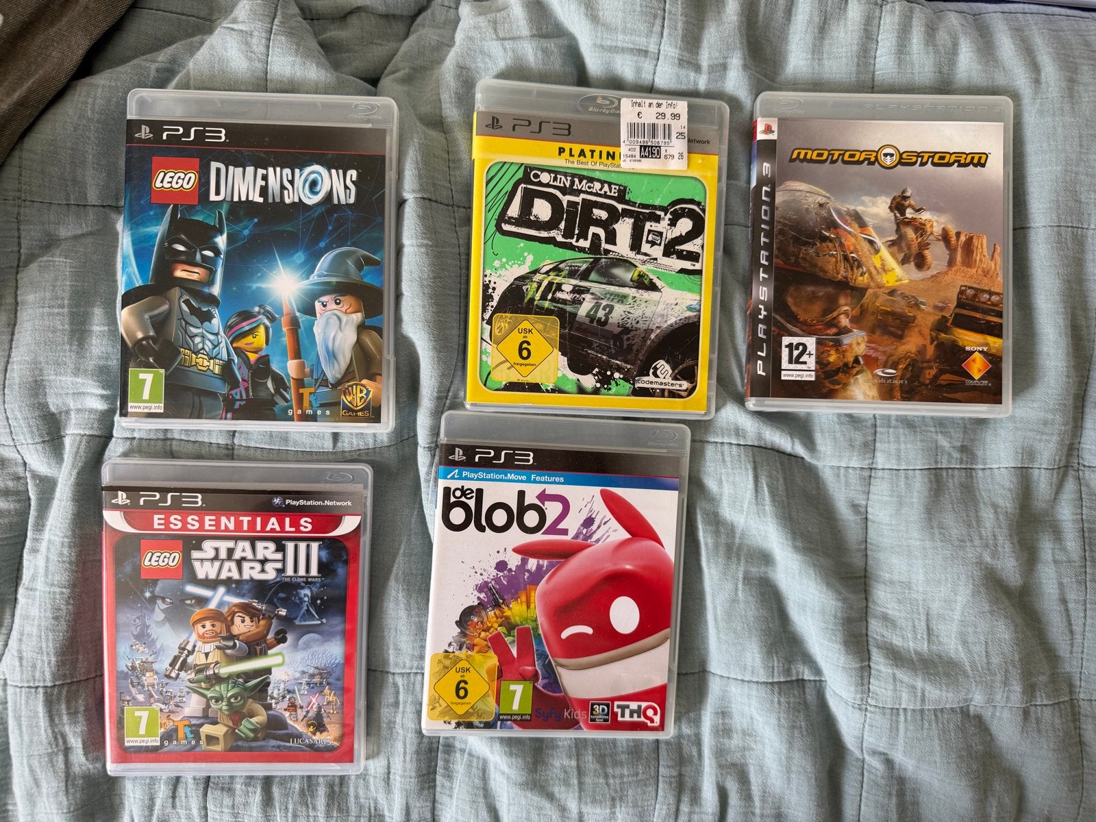 PS3 games in nette staat, Overige genres, Ophalen of Verzenden, Zo goed als nieuw, Eén computer