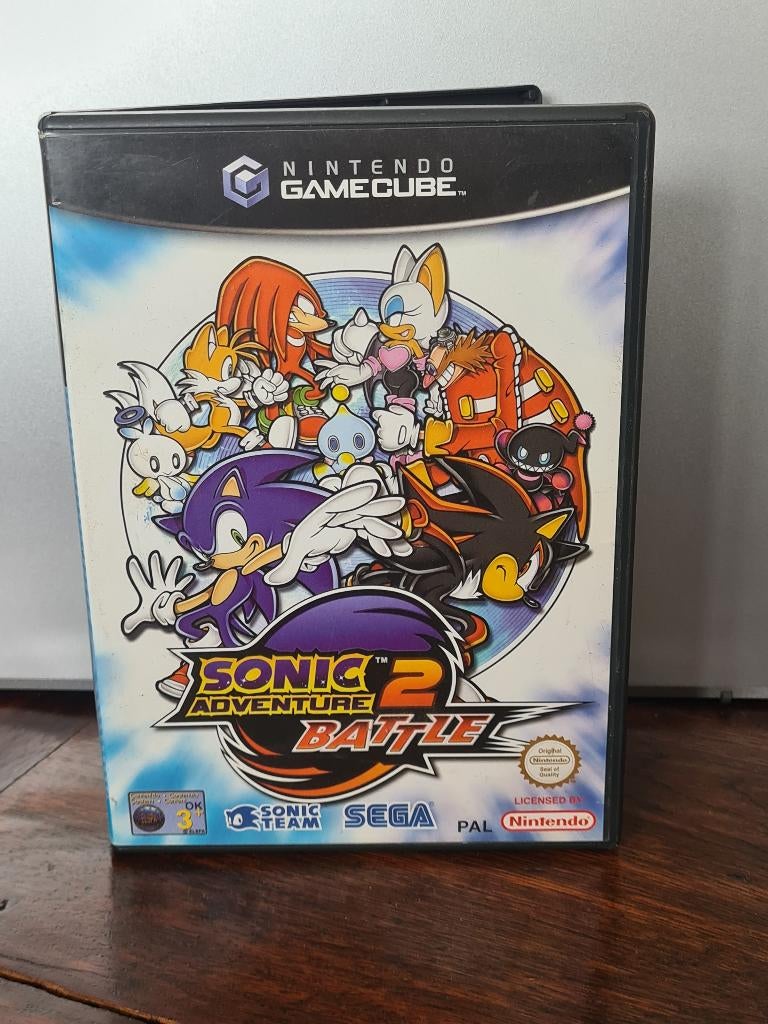 Sonic Adventure 2 Battle Nintendo Gamecube, Avontuur en Actie, 1 speler, Ophalen of Verzenden, Zo goed als nieuw