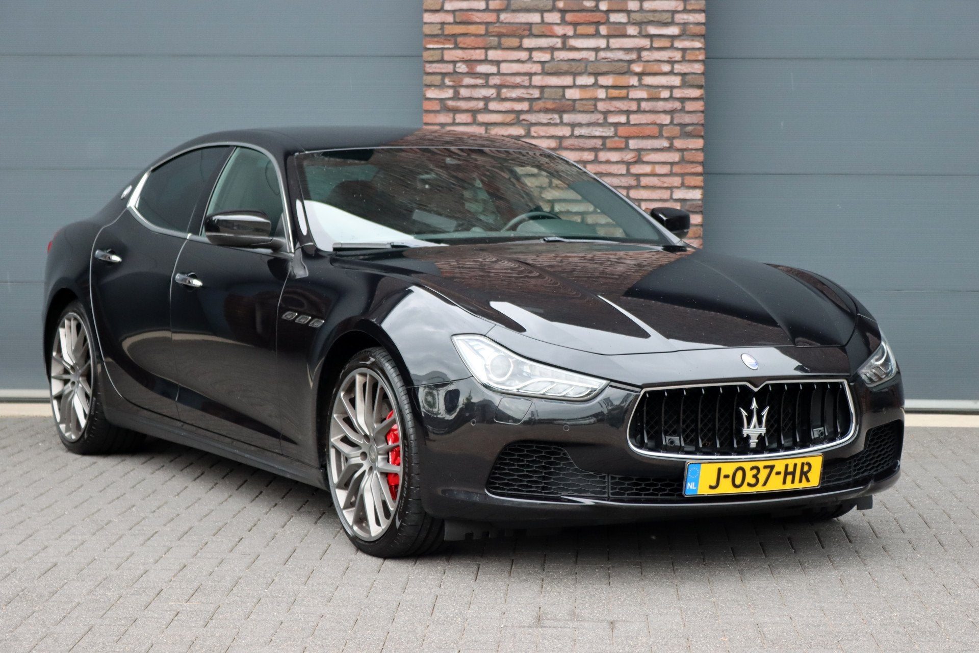 Maserati Ghibli 3.0 S Q4 | Carbon | Bowers&Wilkins | Stoelve, Auto's, Maserati, Automaat, Gebruikt, Zwart, Vierwielaandrijving