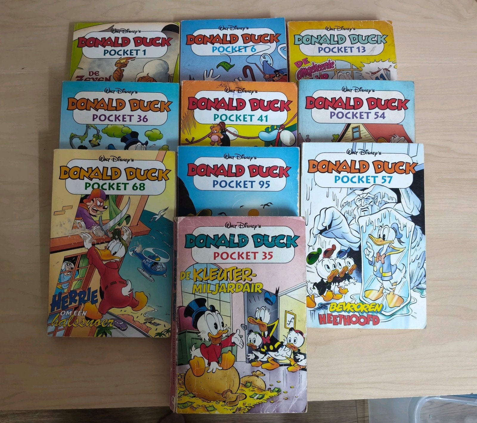 Grote collectie Donald Duck en Suske en Wiske stripboeken, Meerdere stripboeken, Ophalen of Verzenden, Gelezen, Walt Disney, Willy Vandersteen
