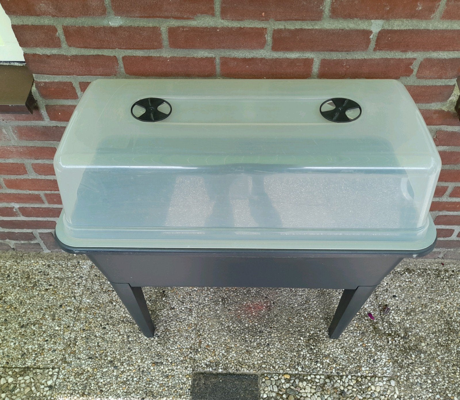 Kweekbak met deksel - Ideaal voor zaailingen, Tuin en Terras, Kweekspullen, Ophalen, Gebruikt, Kweekbak