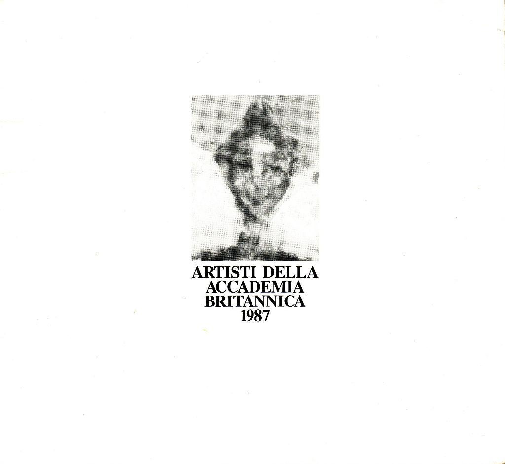tent. cat. Artisti della Accademia Britannica 1987 (BW 2), Boeken, Ophalen of Verzenden, Gelezen