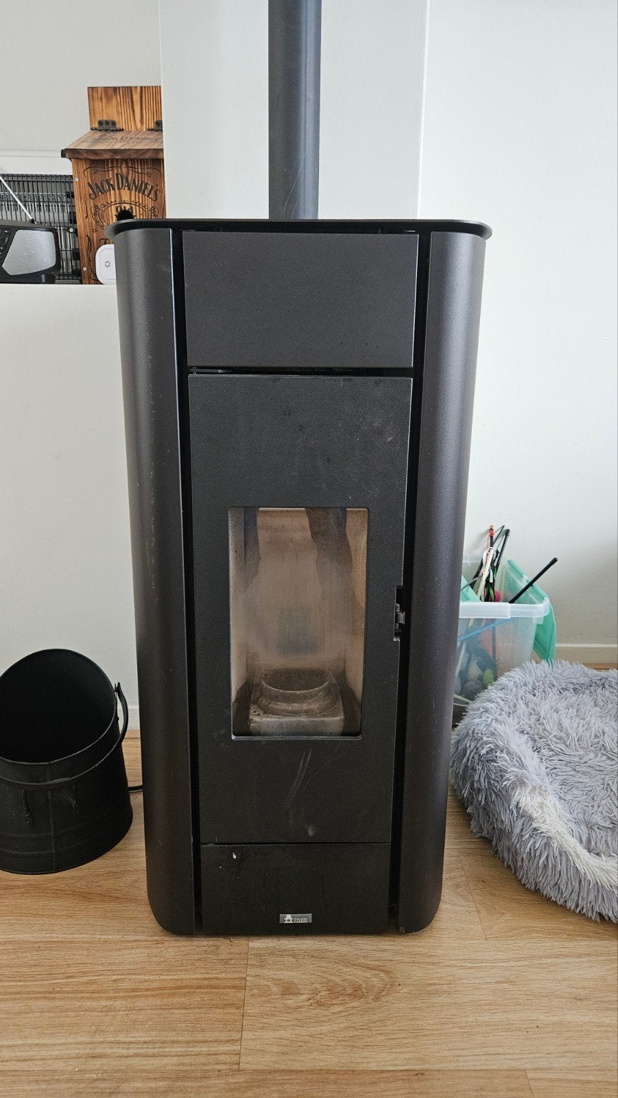 Te Koop pelletkachel Italiana Camini, Ophalen, Overige brandstoffen, Zo goed als nieuw, Pelletkachel