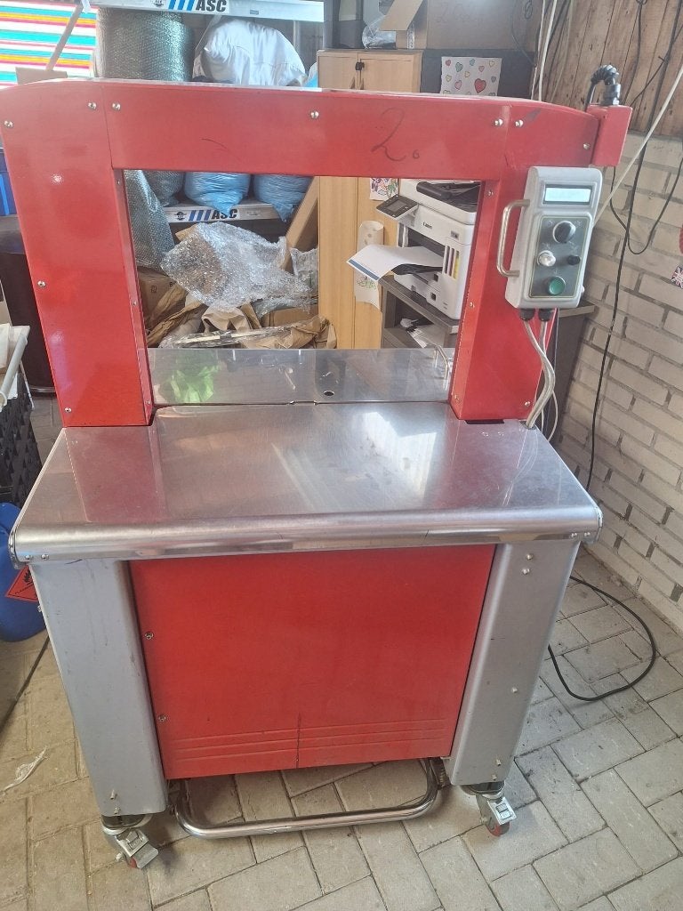 Transpak TP702-59 omsnoermachine, Doe-het-zelf en Verbouw, Gereedschap | Overige machines, Ophalen, Gebruikt