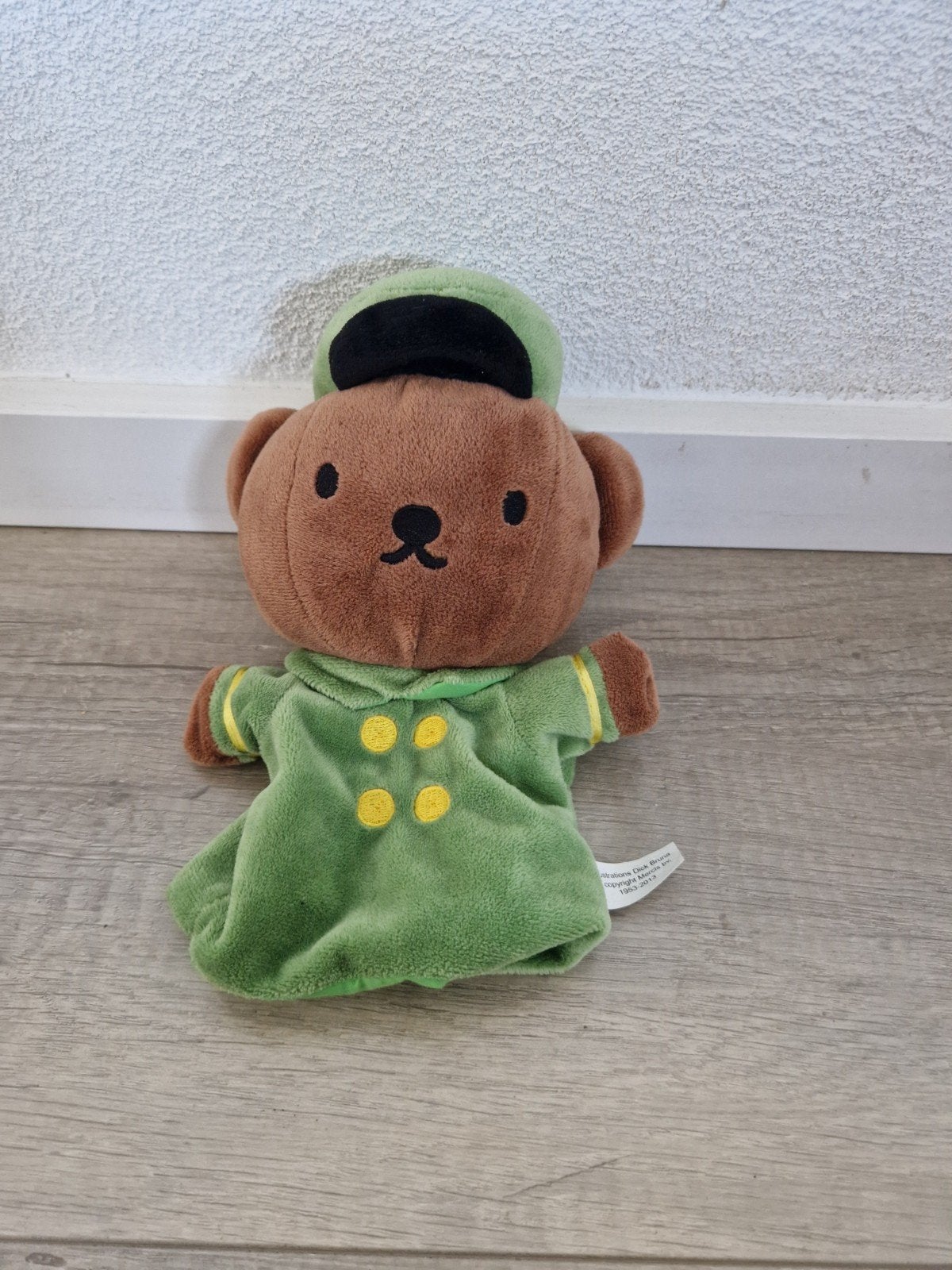 Handpop boris beer dick bruna nijntje poppenkastpop pop, Ophalen of Verzenden, Zo goed als nieuw, Beer