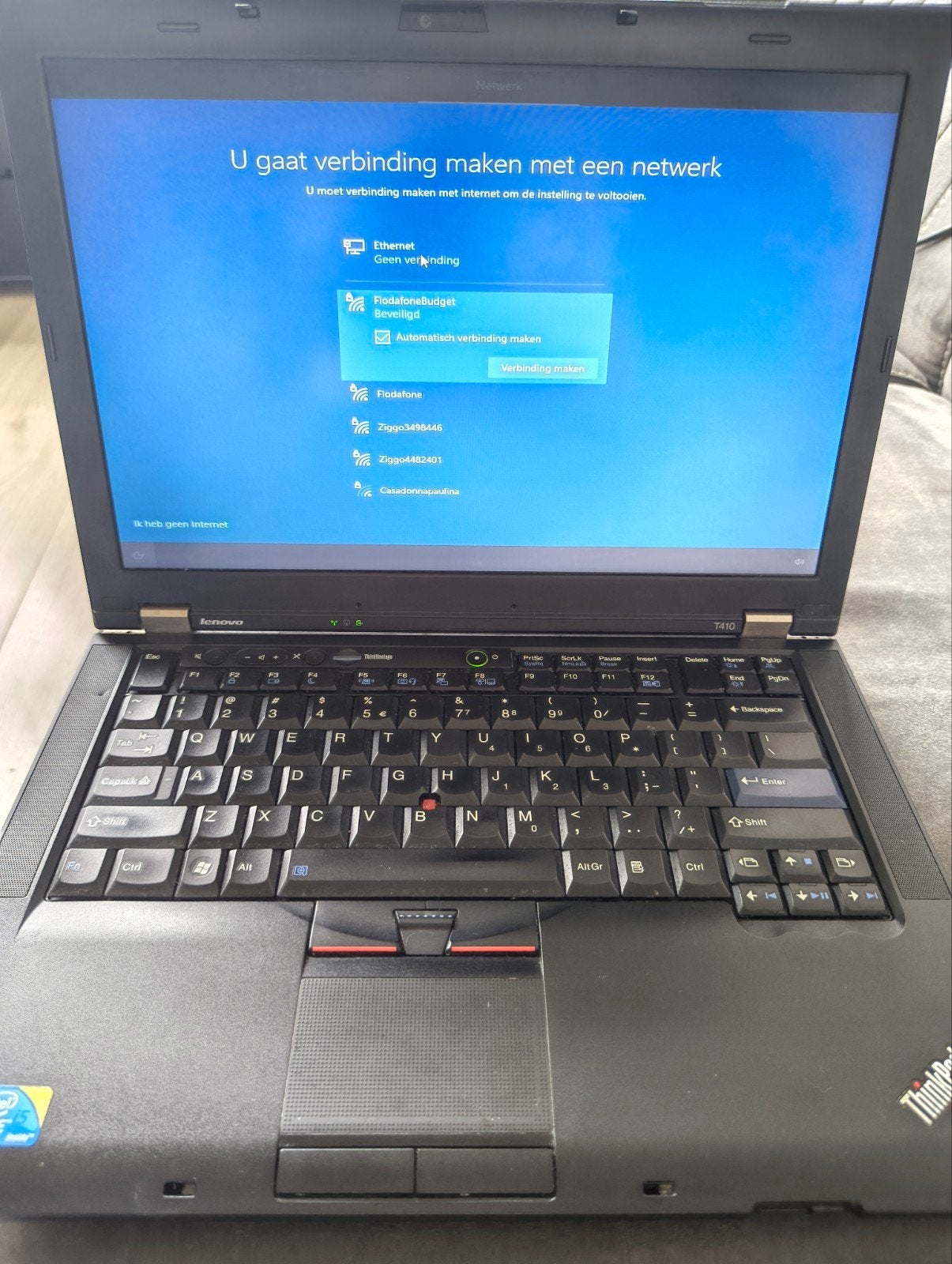 Lenovo thinkpad T410, Computers en Software, Ophalen of Verzenden, 14 inch, 2 tot 3 Ghz