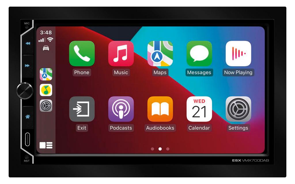 ESX VMX700DAB 2din auto radio / Headunit / AANBIEDING, Auto diversen, Audio-design, Nieuw, Am Breilingsweg 3, 76709 Kronau, Duitsland