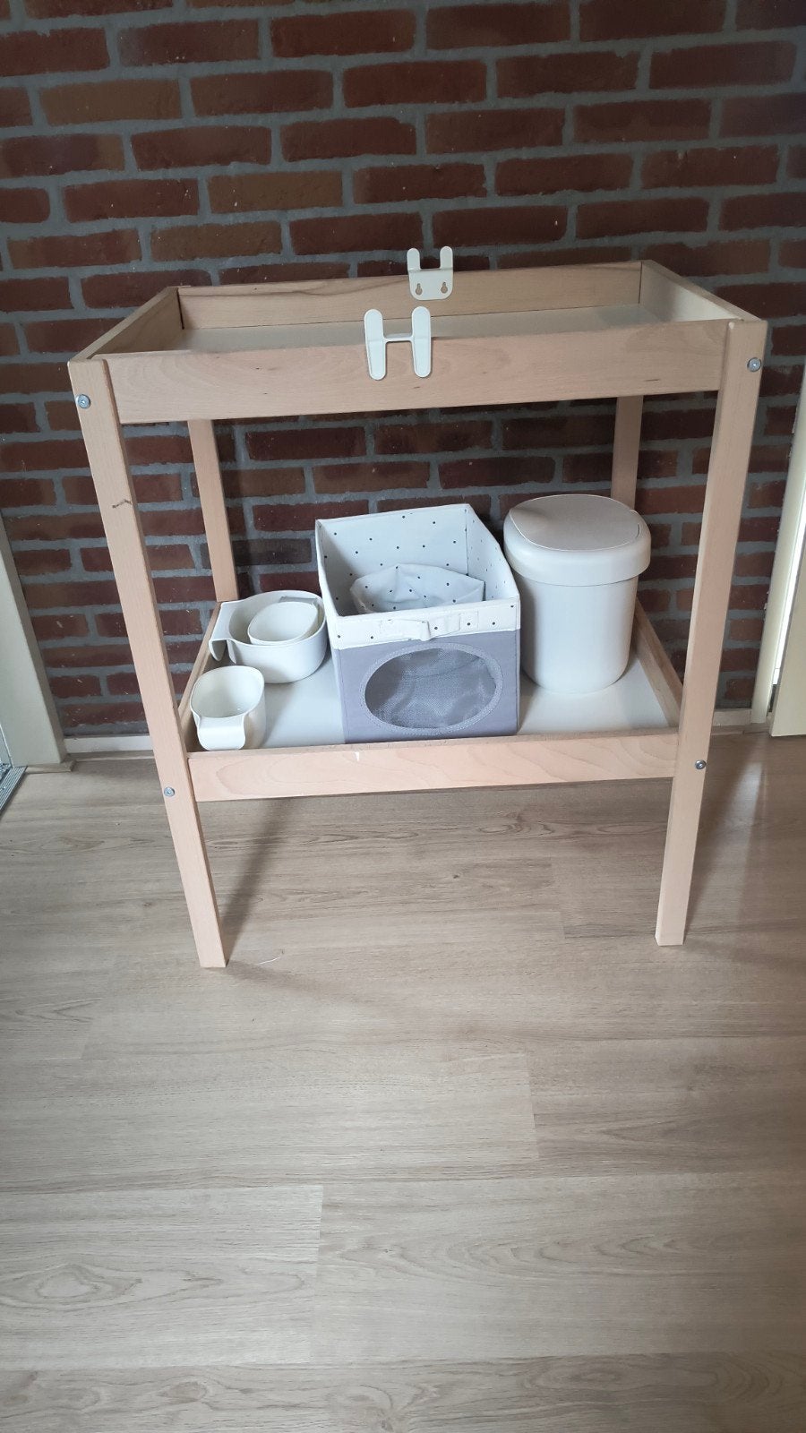 Ikea SNIGLAR Commode - Beuken/Wit mét accesoires, Kinderen en Baby's, Ophalen, 50 tot 70 cm, Zo goed als nieuw, 75 tot 100 cm