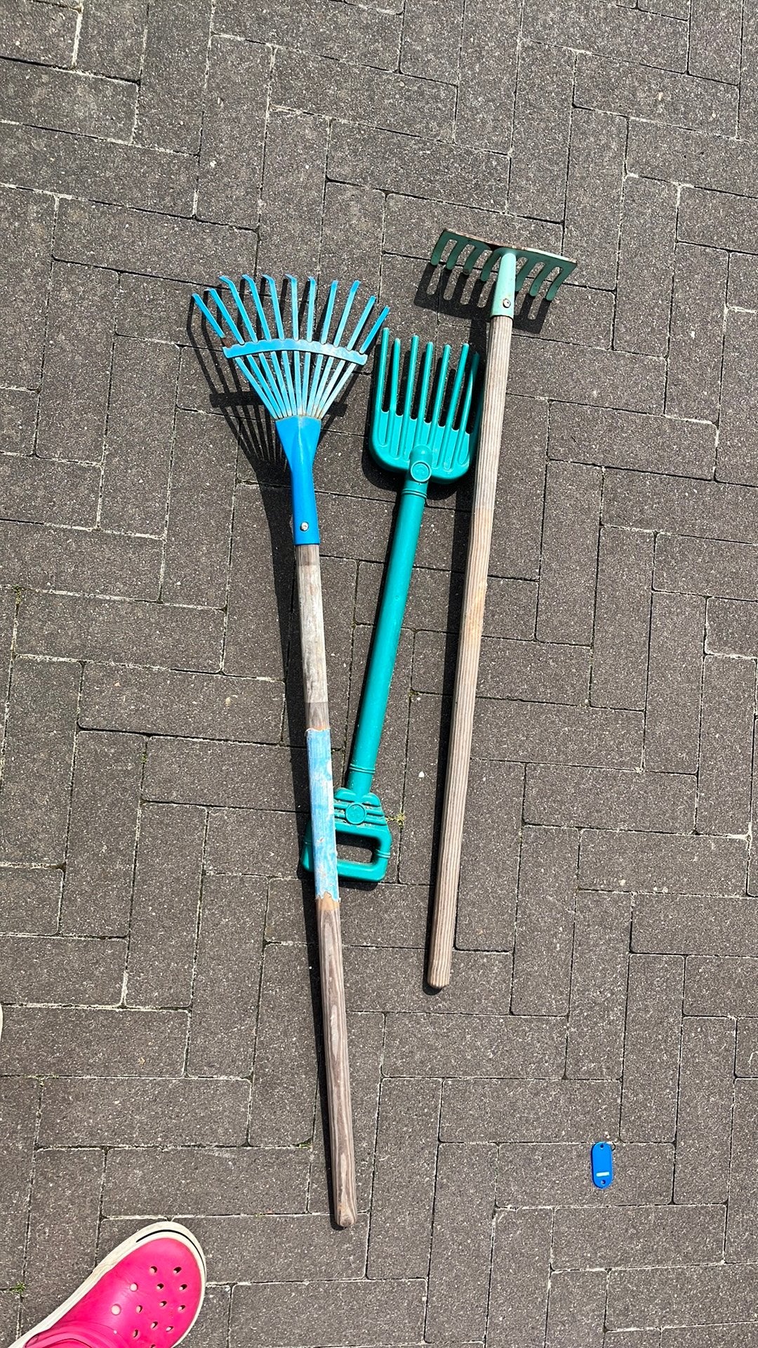 kinder tuin gereedschap, Ophalen, Gebruikt