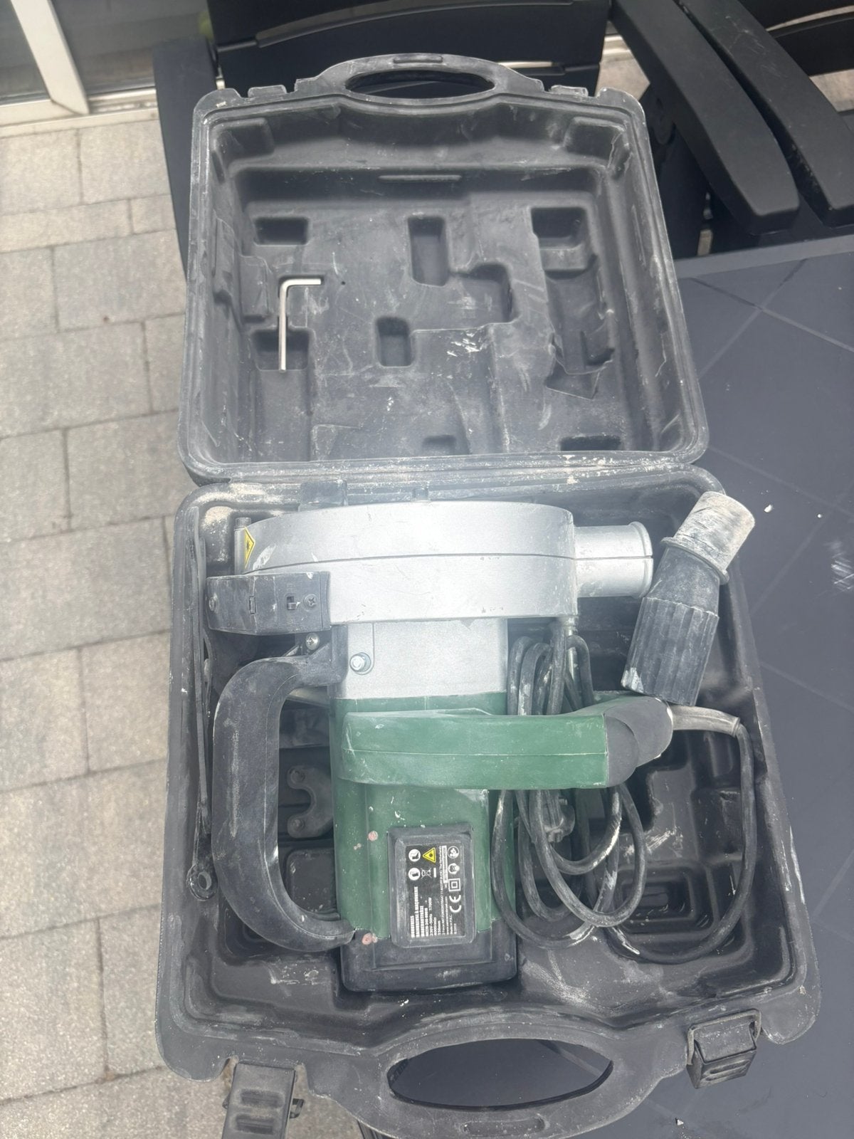 2-Force Muurfrees / Sleuvenfrees 1700W (MF150) – Incl Koffer, Ophalen of Verzenden, Gebruikt