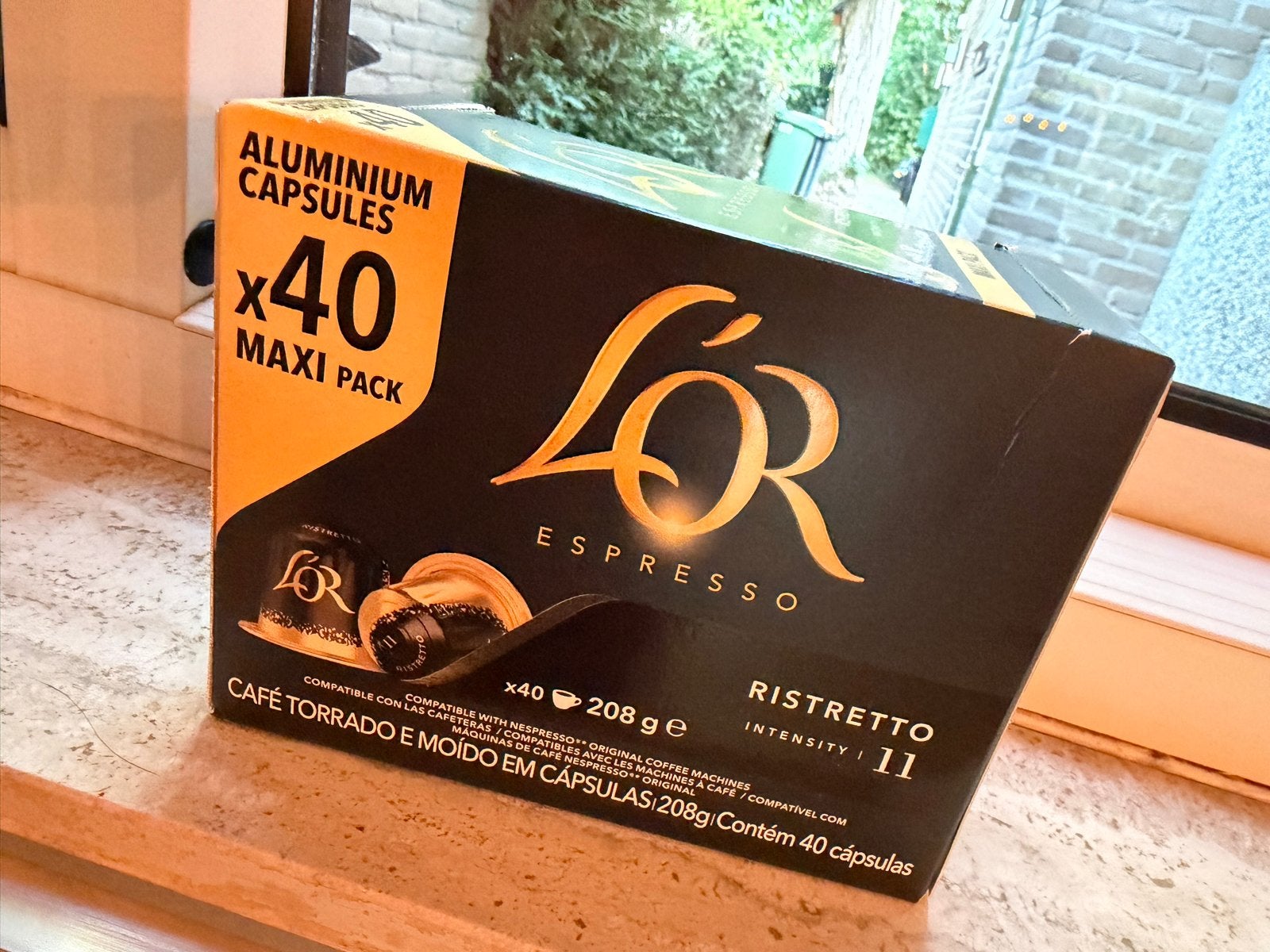 Nieuw pak L'OR Espresso Ristretto koffiecups (40 stuks), Ophalen of Verzenden, Nieuw, Koffiepads en cups