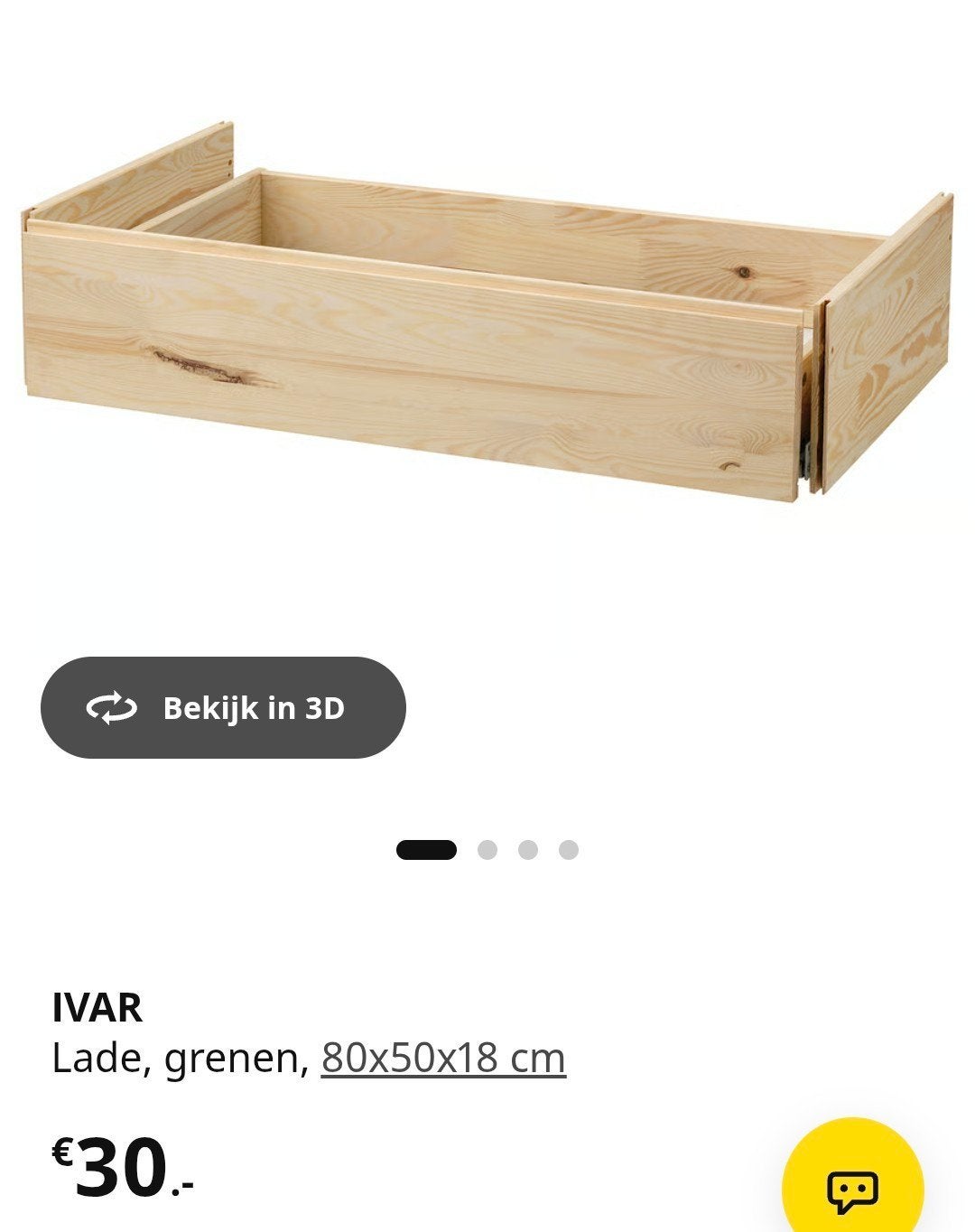 Gezocht: Ivar 80 x 50 onderdelen!, Ophalen
