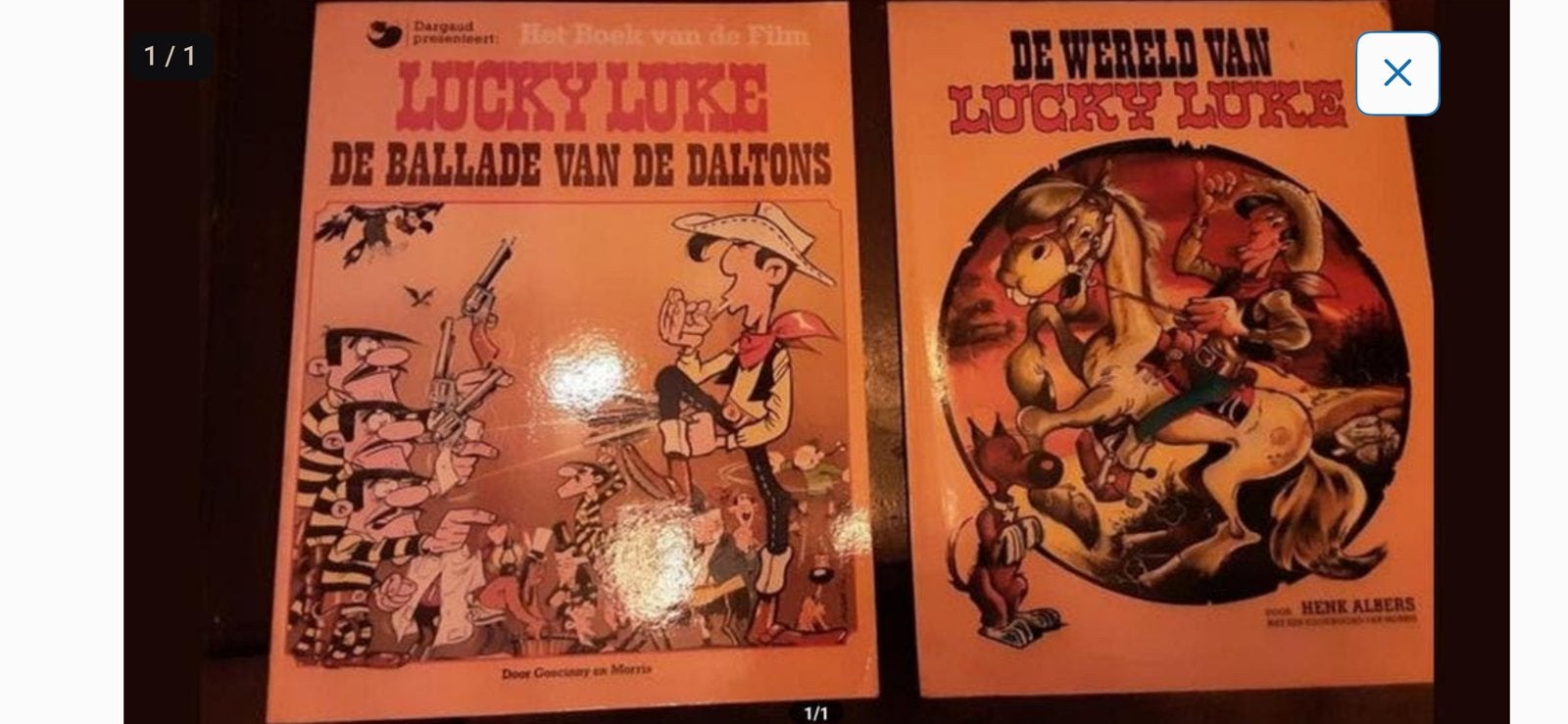 Lucky Luke, Eén stripboek, Ophalen of Verzenden, Gelezen