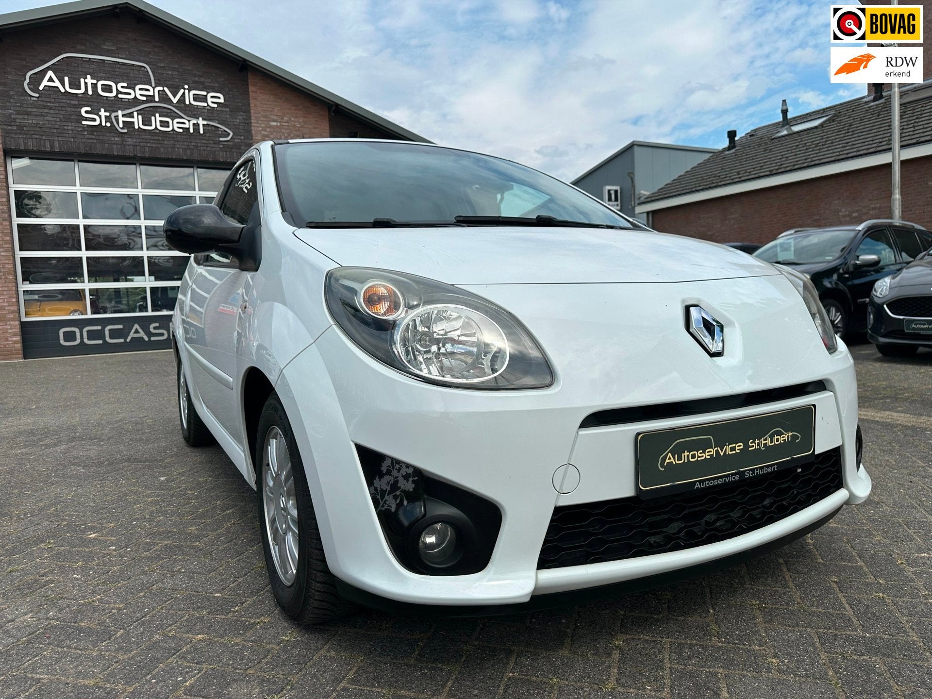 Renault Twingo 1.2-16V. Night & Day. Panodak. Airco., Voorwielaandrijving, Gebruikt, 4 stoelen, Wit