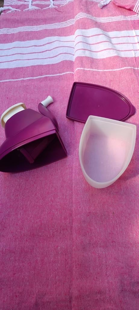 Tupperware rasp met bakje, Huis en Inrichting, Keuken | Tupperware, Ophalen, Zo goed als nieuw, Bak of Kom