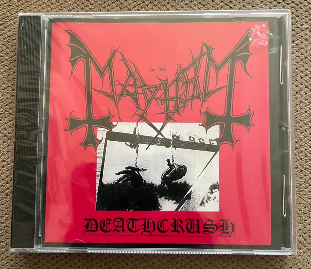 MAYHEM CD DEATHCRUSH LTD, Ophalen of Verzenden, Zo goed als nieuw