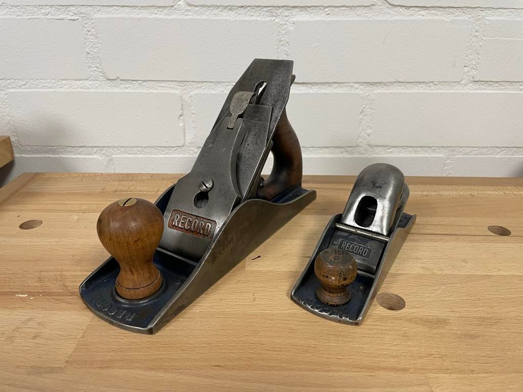 Twee Record schaven: No. 4,5 en No. 120, Ophalen of Verzenden