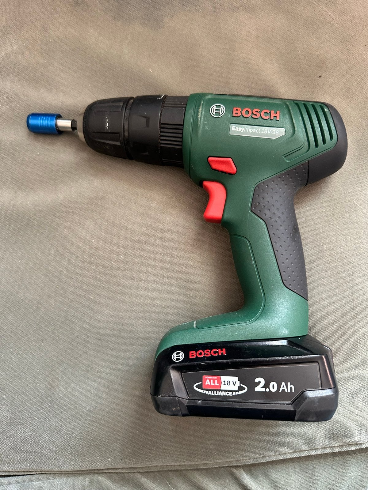 Bosch EasyImpact 18V-33 Boor-schroefmachine (zonder lader), Ophalen of Verzenden, Zo goed als nieuw, Boor- en Schroefmachine