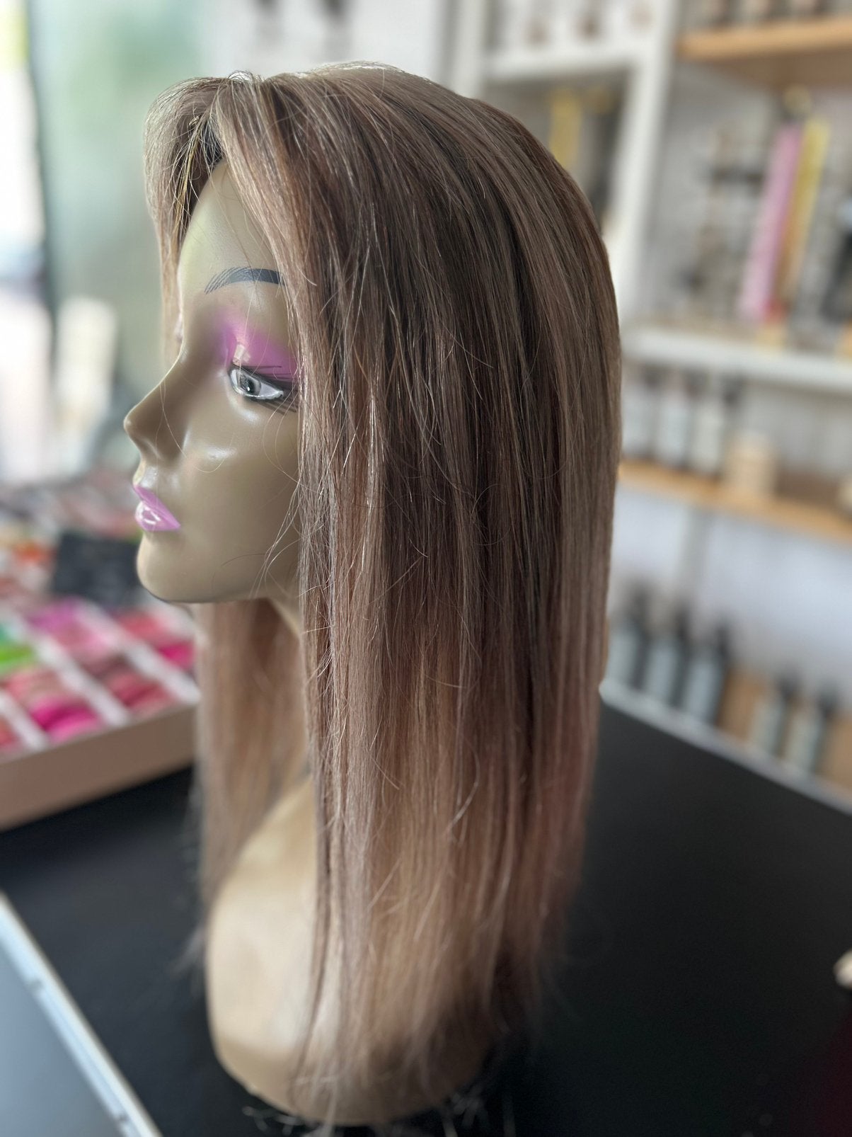 Haartopper Hair Topper Toupet Pruik handgeknoopt met 30%€315, Sieraden, Tassen en Uiterlijk, Uiterlijk | Haarverzorging, Ophalen of Verzenden