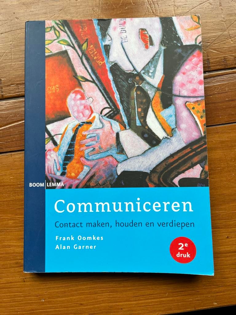 Communiceren - Frank Oomkes en Alan Garner, Boeken, Ophalen of Verzenden, Alpha, Zo goed als nieuw, HBO