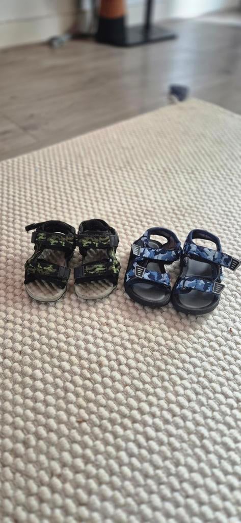 Bobbi Shoes Sandalen Maat 22 Klittenband Verstelbaar, Gebruikt, Bobbi Shoes, Jongen of Meisje, Schoenen