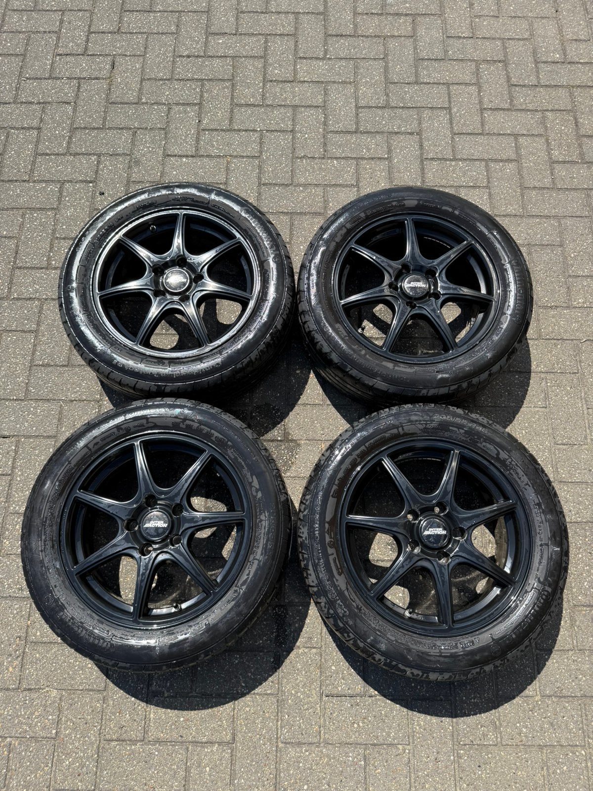 Set 16 inch velgen, Auto-onderdelen, Banden en Velgen, Ophalen, Gebruikt, 16 inch, Banden en Velgen