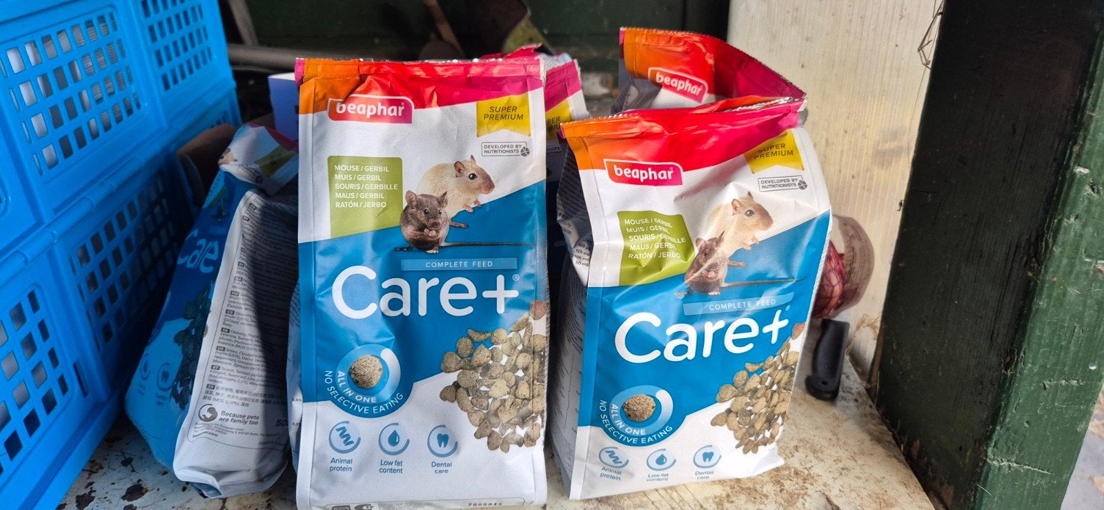 6 zakjes gerbil/muizen voer, Dieren en Toebehoren, Knaagdieren, Maart, Vrouwelijk, Overige typen