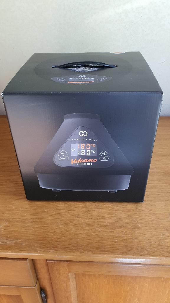 Volcano Vaporizer Hybrid (Storz & Bickel) Onyx Edition, Ophalen of Verzenden, Nieuw, (Water)pijp
