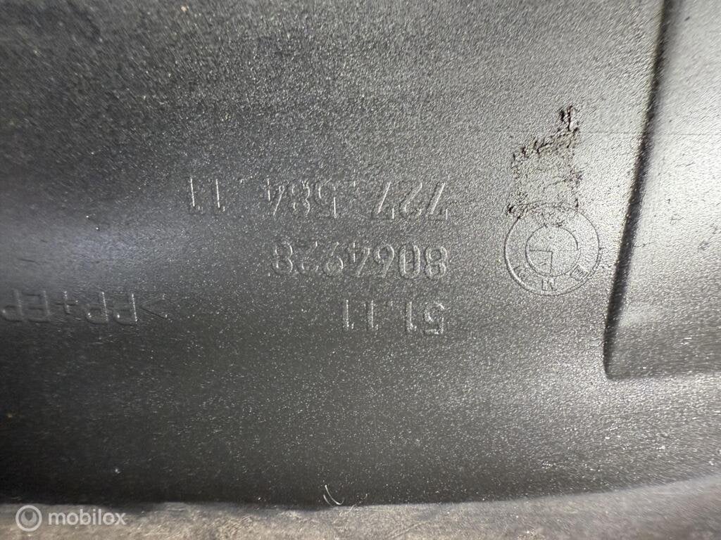 Voorbumper bmw 5 serie g30 g31 m sport 51118064928 Origineel, Gebruikt, Voor, Ophalen of Verzenden, Bumper