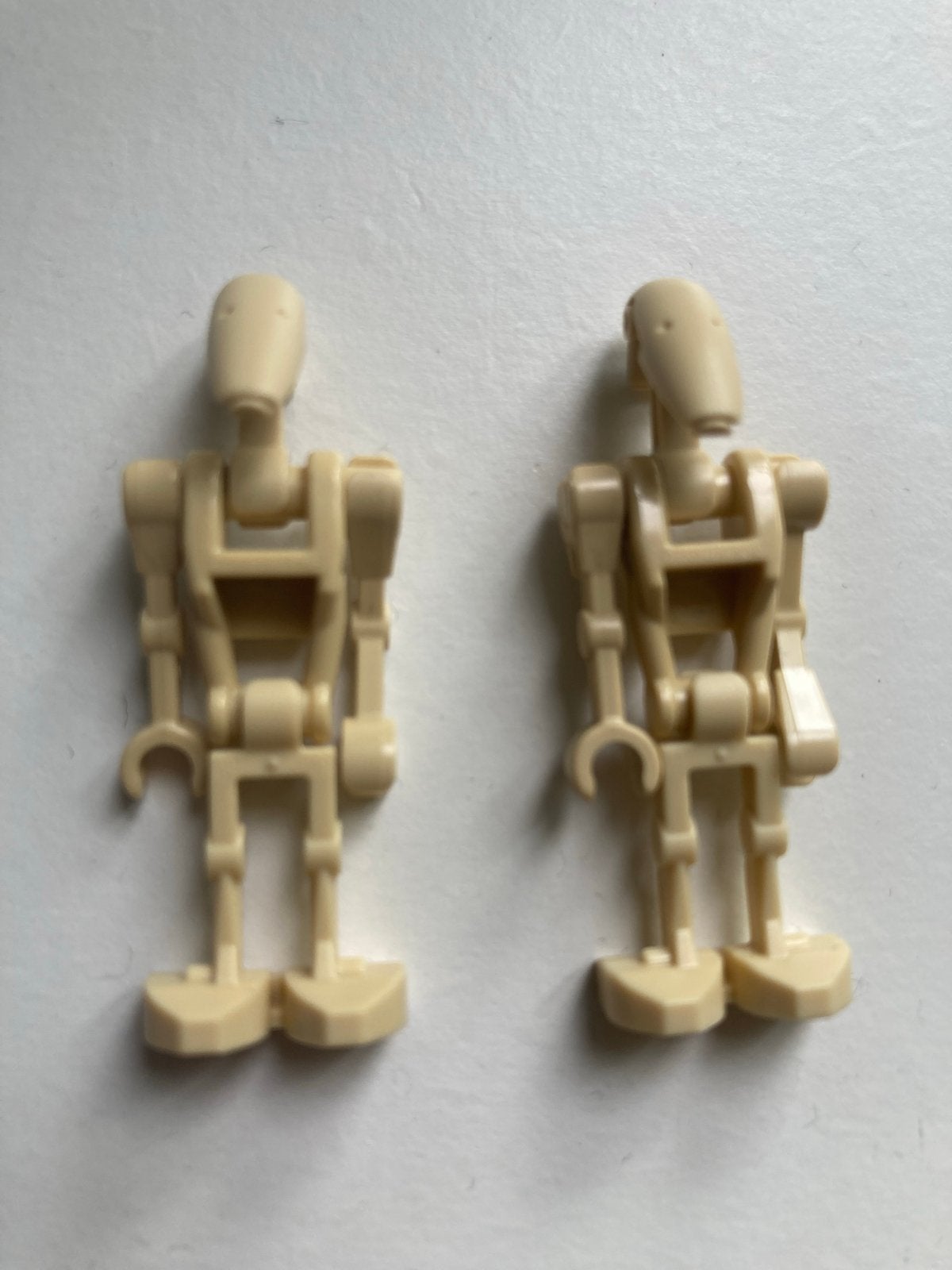 2x LEGO Star Wars Battle Droid Minifigure, Ophalen of Verzenden, Zo goed als nieuw