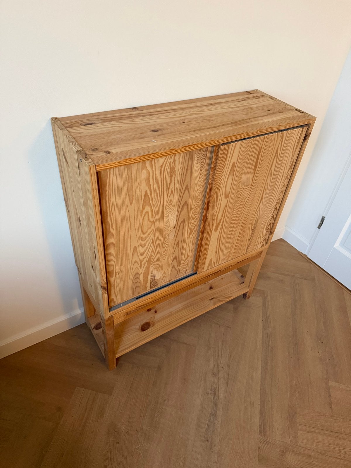 IKEA IVAR kast met schuifdeurtjes - grenen, Huis en Inrichting, Kasten | Overige, Ophalen, Gebruikt