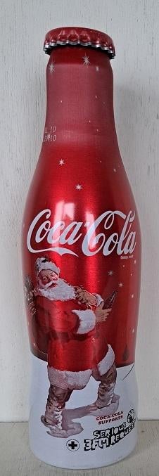 Coca-Cola Flesje ALU NL Kerst 2009 3FM Serious Request vol, Verzamelen, Ophalen of Verzenden, Nieuw, Verpakking