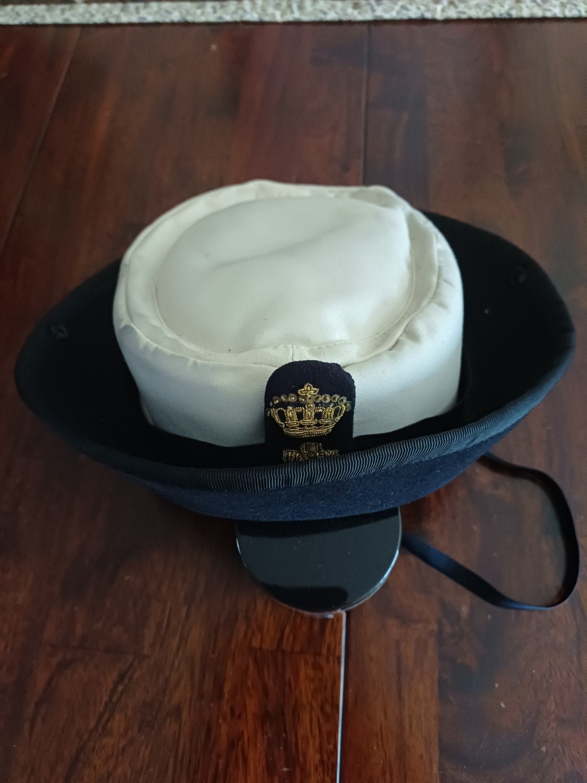 Dames uniform pet Koninklijke marine, Ophalen of Verzenden, Marine, Nederland, Helm of Baret