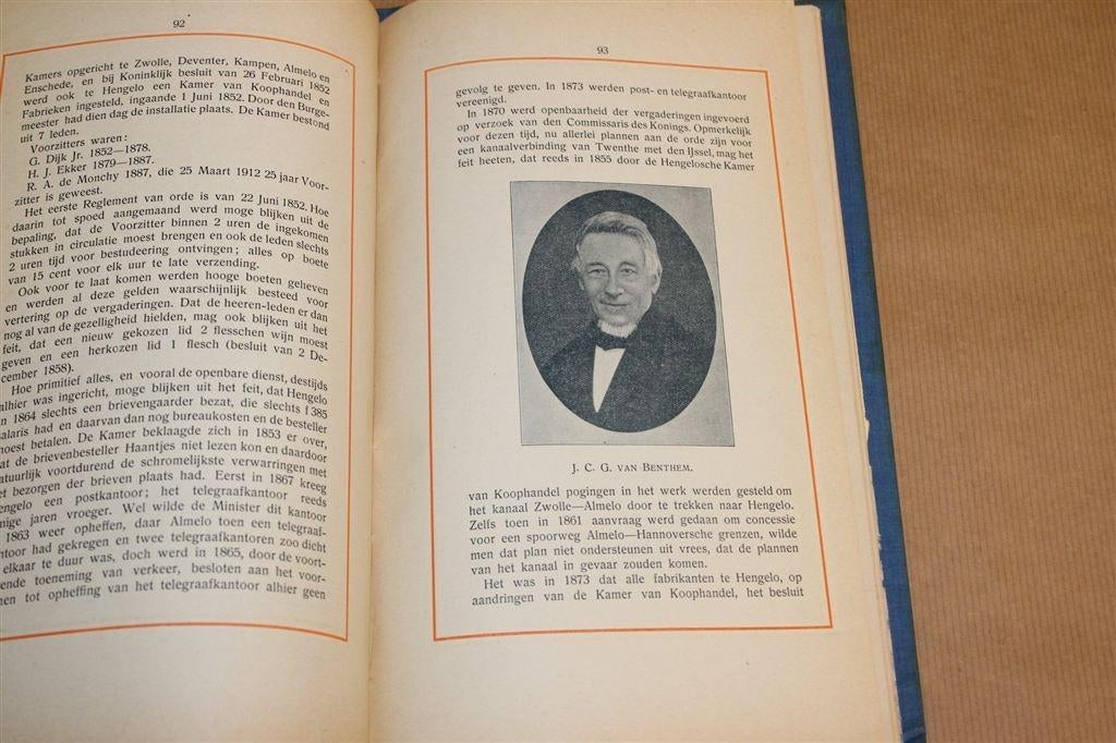 Gedenkboek Hengelo [1913] — Onafhankelijkheidsfeesten, Ophalen of Verzenden, Gelezen