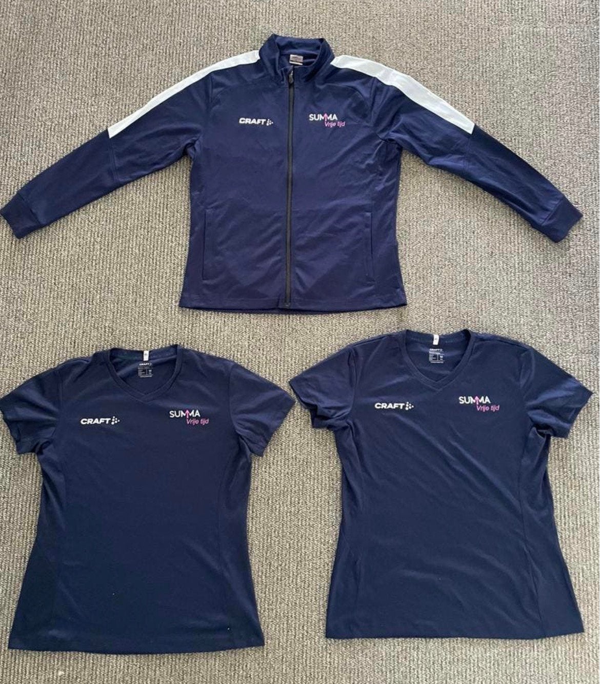 Craft Sportkleding Summa Vrije Tijd Shirts + Vest, Kleding | Dames, Sportkleding, Blauw, Overige typen, Ophalen of Verzenden, Zo goed als nieuw
