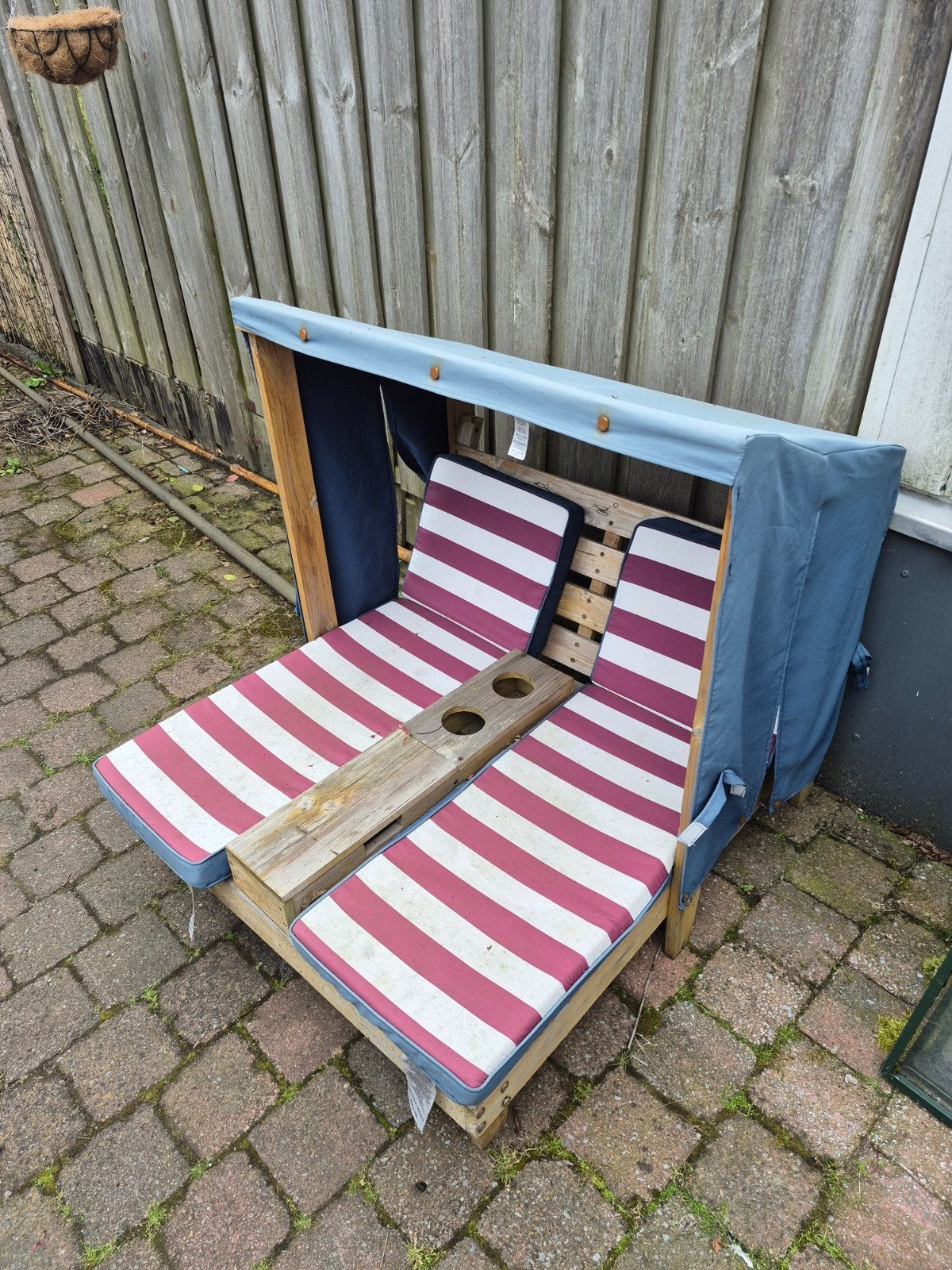 tuinset, Ophalen, Gebruikt