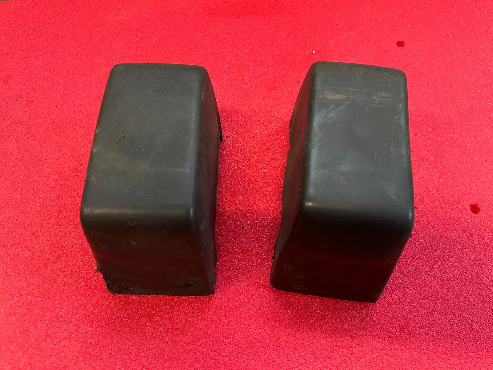Rubberen voorbumper vulstukken Ford Capri mk3, Gebruikt, Voor, Ophalen of Verzenden, Ford