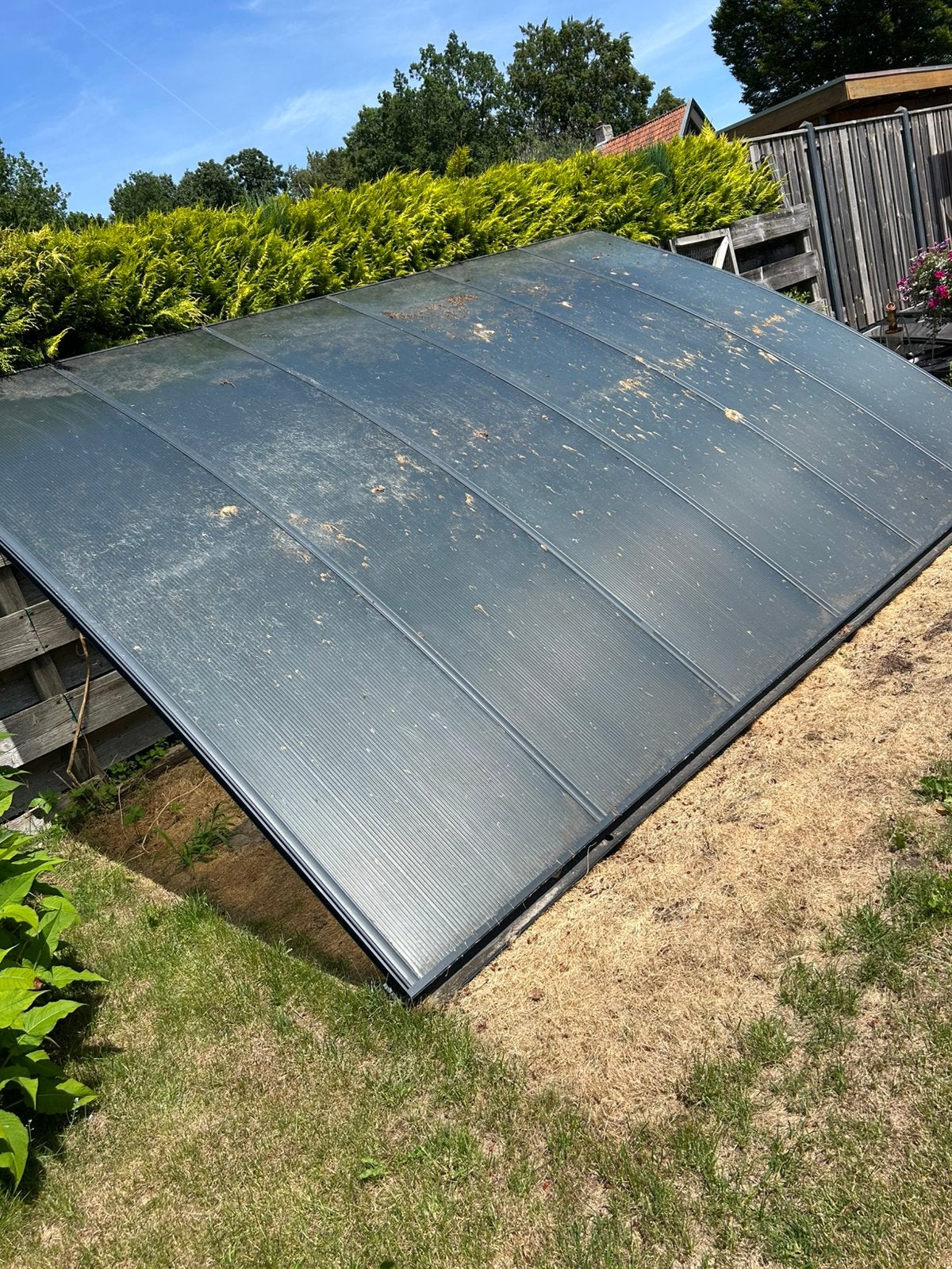 Overkapping/carport, Tuin en Terras, Overkappingen, Ophalen, Zo goed als nieuw, Carport