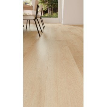 Nieuw 5 pakken Laminaat Extra Breed Beige Eiken 13m2, Doe-het-zelf en Verbouw, Ophalen, 50 tot 150 cm, Nieuw, 10 m² of meer