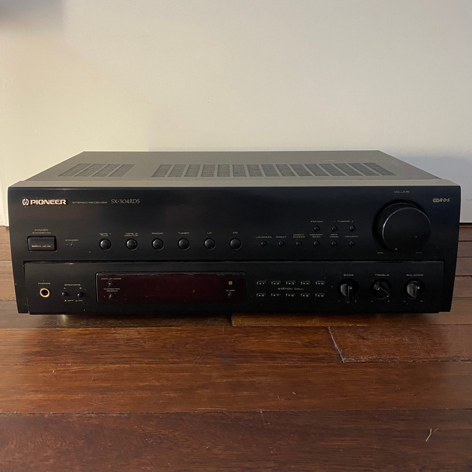 Pioneer Stereo receiver SX-304RDS, Audio, Tv en Foto, Tuners, Ophalen of Verzenden, Zo goed als nieuw