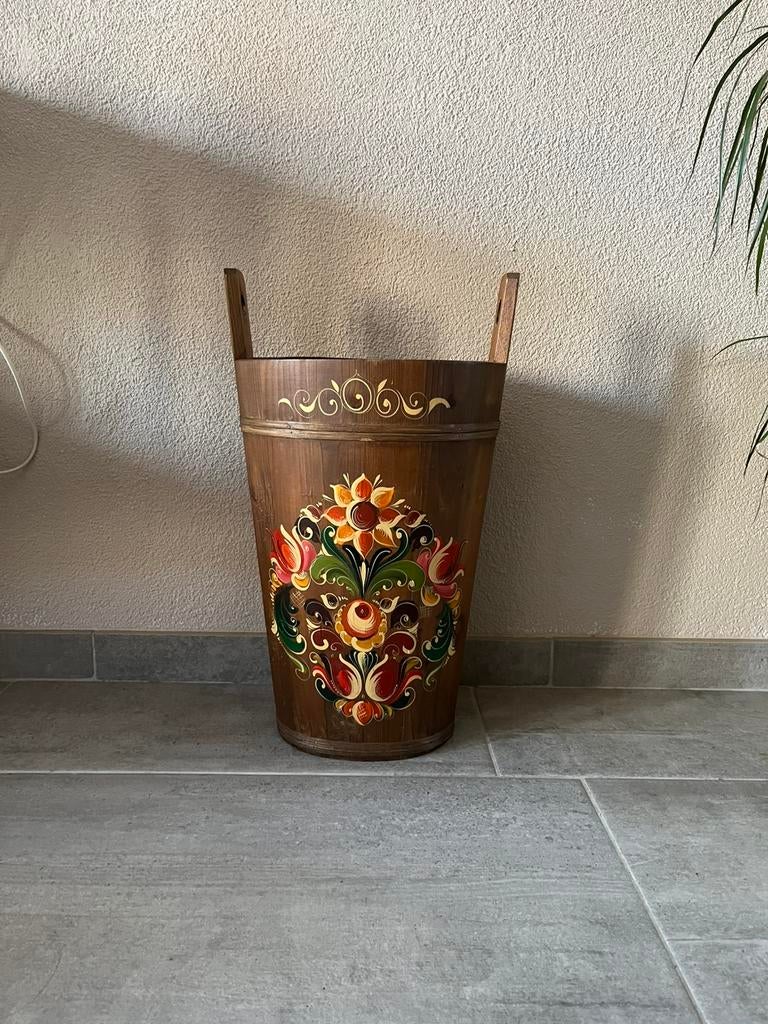 Handbeschilderd paraplu/ planten bak, Ophalen