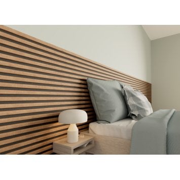 Cando Decowall acoustic brons eiken lattenwand (LW13), Ophalen, Nieuw, 75 m² of meer, Overige typen