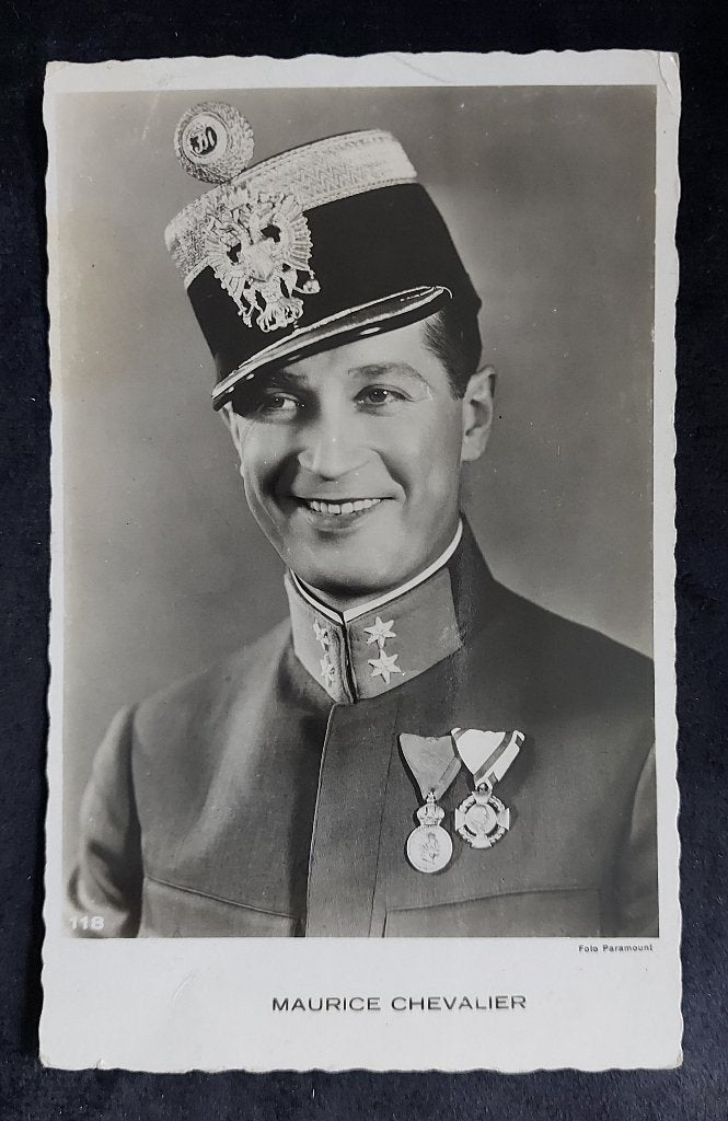 maurice chevalier 1939, Ophalen of Verzenden, 1920 tot 1940, Gelopen