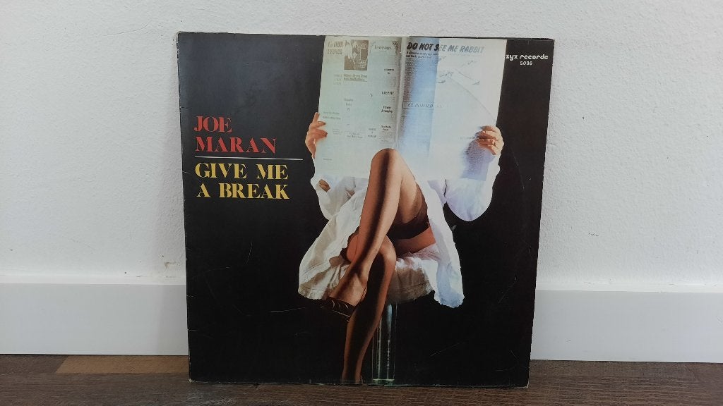 Joe Maran – Give Me A Break LP Maxi, Italo-Disco, Cd's en Dvd's, LP, Gebruikt, Ophalen of Verzenden, Pop