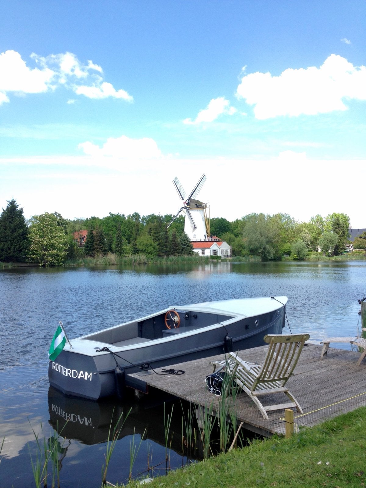 Stalen bakdekker-sloep met dieselmotor, Watersport en Boten, Sloepen, Gebruikt, Staal, Binnenboordmotor, Tot 1.00 meter