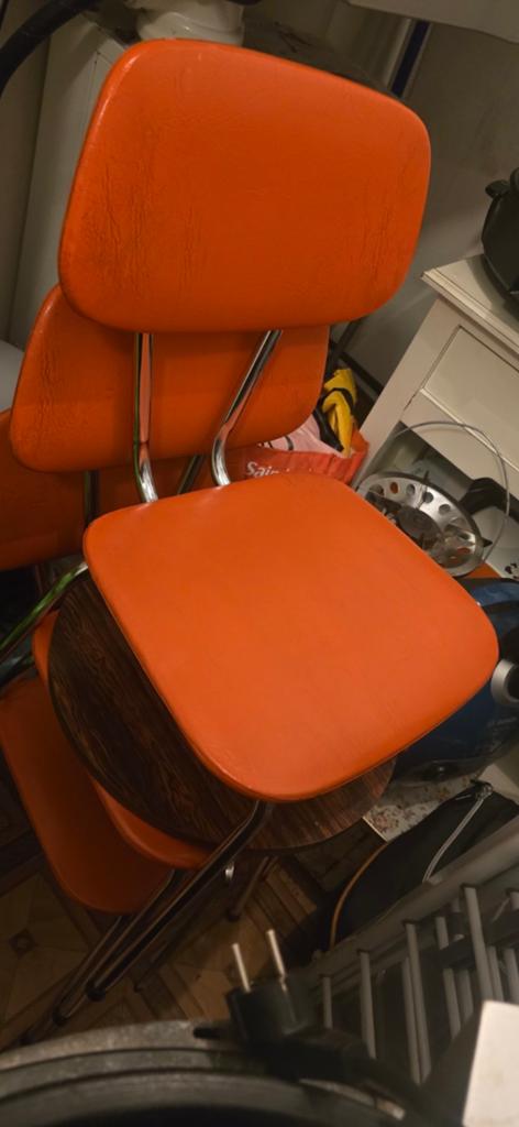 Vintage design stoelen jaren '60/'70 in topconditie, Ophalen of Verzenden