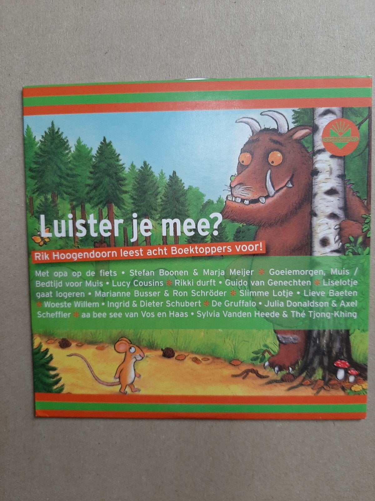 Luister je mee? Rik Hoogendoorn leest acht Boektoppers, Ophalen of Verzenden, Nieuw in verpakking, Verhaal of Sprookje, Tot 2 jaar