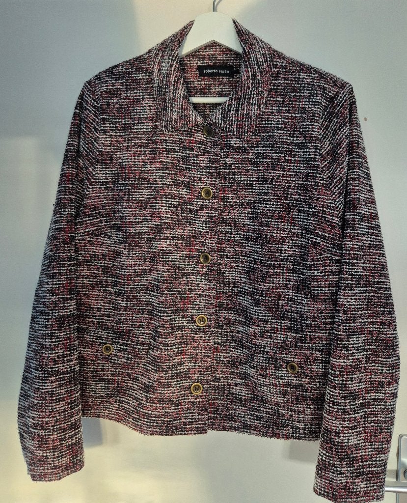 Jasje ROBERTO SARTO, Ophalen of Verzenden, Zo goed als nieuw, Maat 46/48 (XL) of groter, Meerkleurig